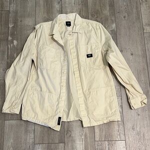 Vans Men's Light Cream Shirt Jacket